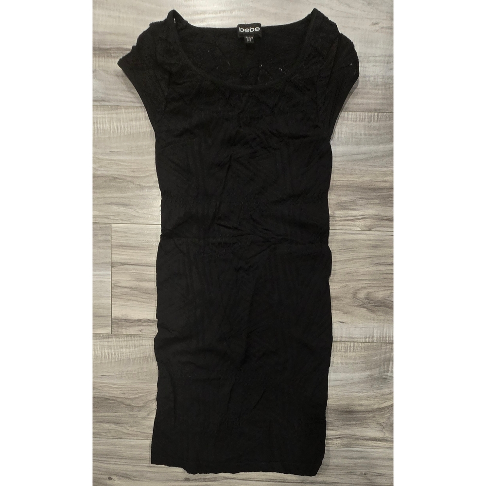 Bebe Black Mini Dress